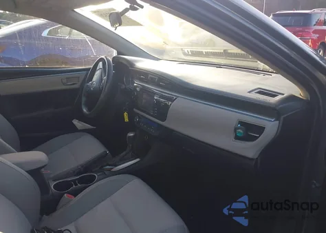 2015 Toyota Corolla Le из США, поврежденный, VIN 2T1BURHE0FC365262